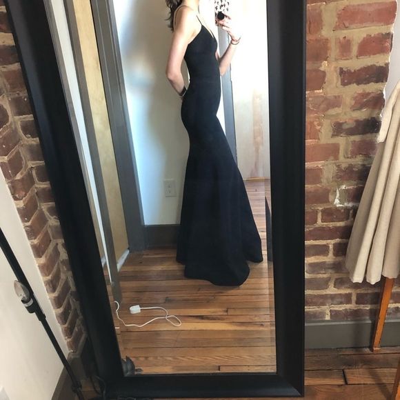 NWT C/MEO black mermaid dress size XS - Picture 6 of 8